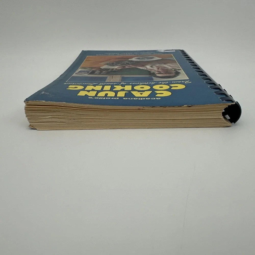 Acadiana Profiles Cajun Cooking 1990 South Louisiana Spiral Bound Recipes